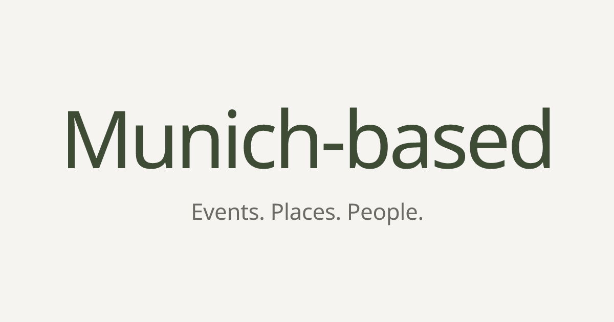 Munich-based website preview